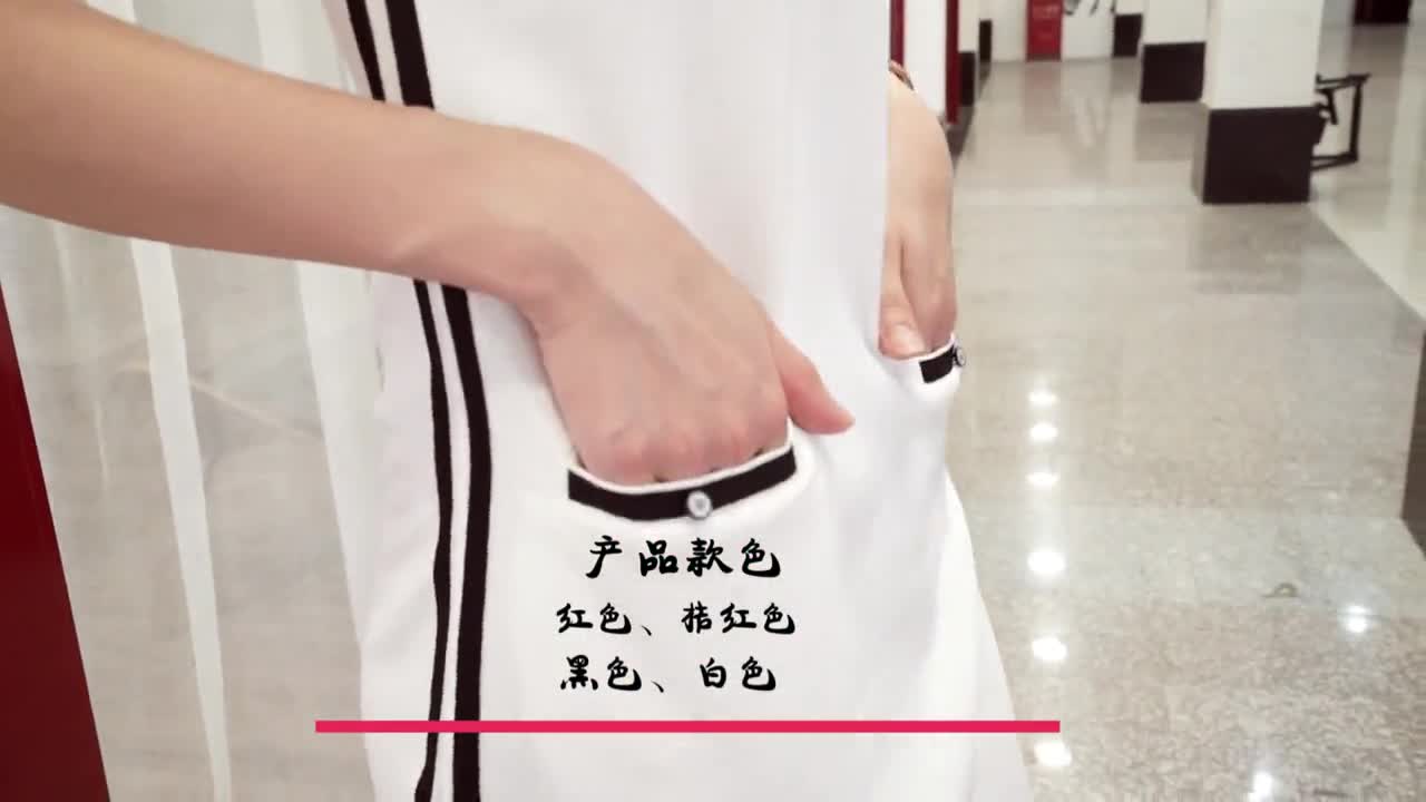 服裝模特秀--七格格白色長(zhǎng)裙