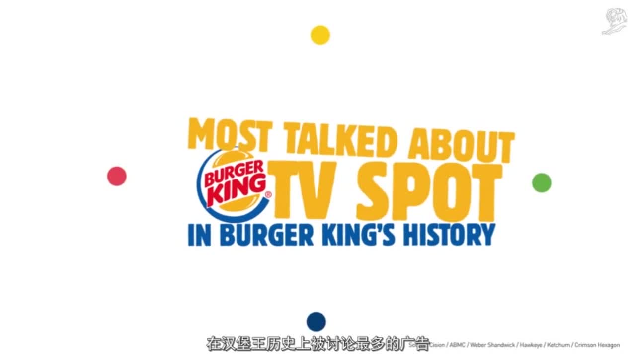 Burger King 漢堡 TVC廣告